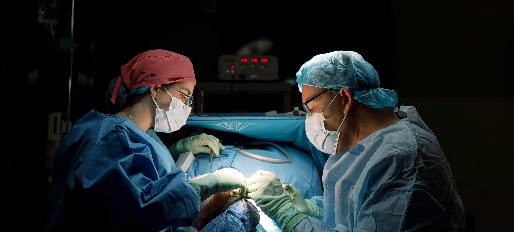 Healing after plastic surgery